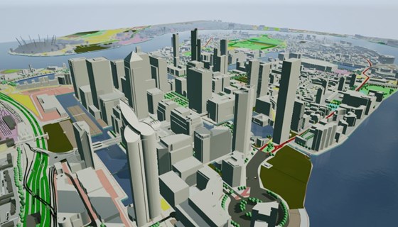 Isle of Dogs GeoDesign Model Demonstration