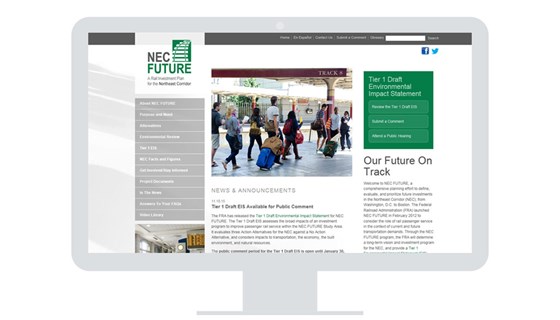 NEC Future, A Rail Investment Plan for the Northeast Corridor